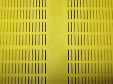Полиуретановое сито с щелевыми ячейками, щелевыми отверстиями 0,5 мм, 0,8 мм, 1 мм, 1,5 мм, 2 мм, 3 мм