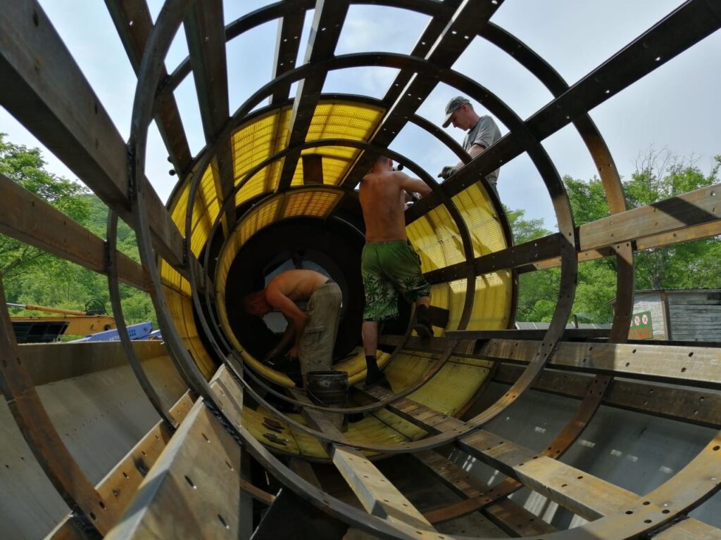 Барабанные сита для бутар