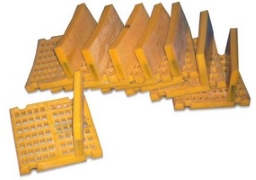 Модульные сита бутары со спиралью для бутар типа Multotec