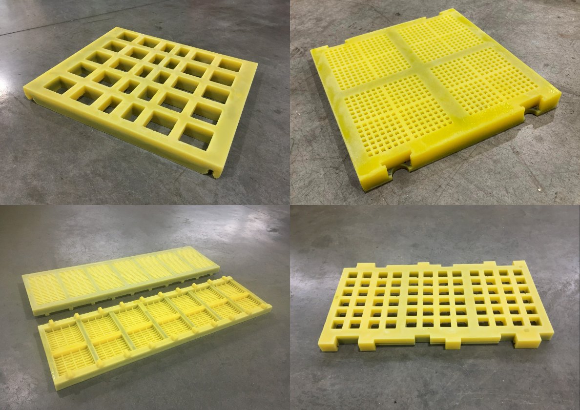 ситовые карты из полиуретана